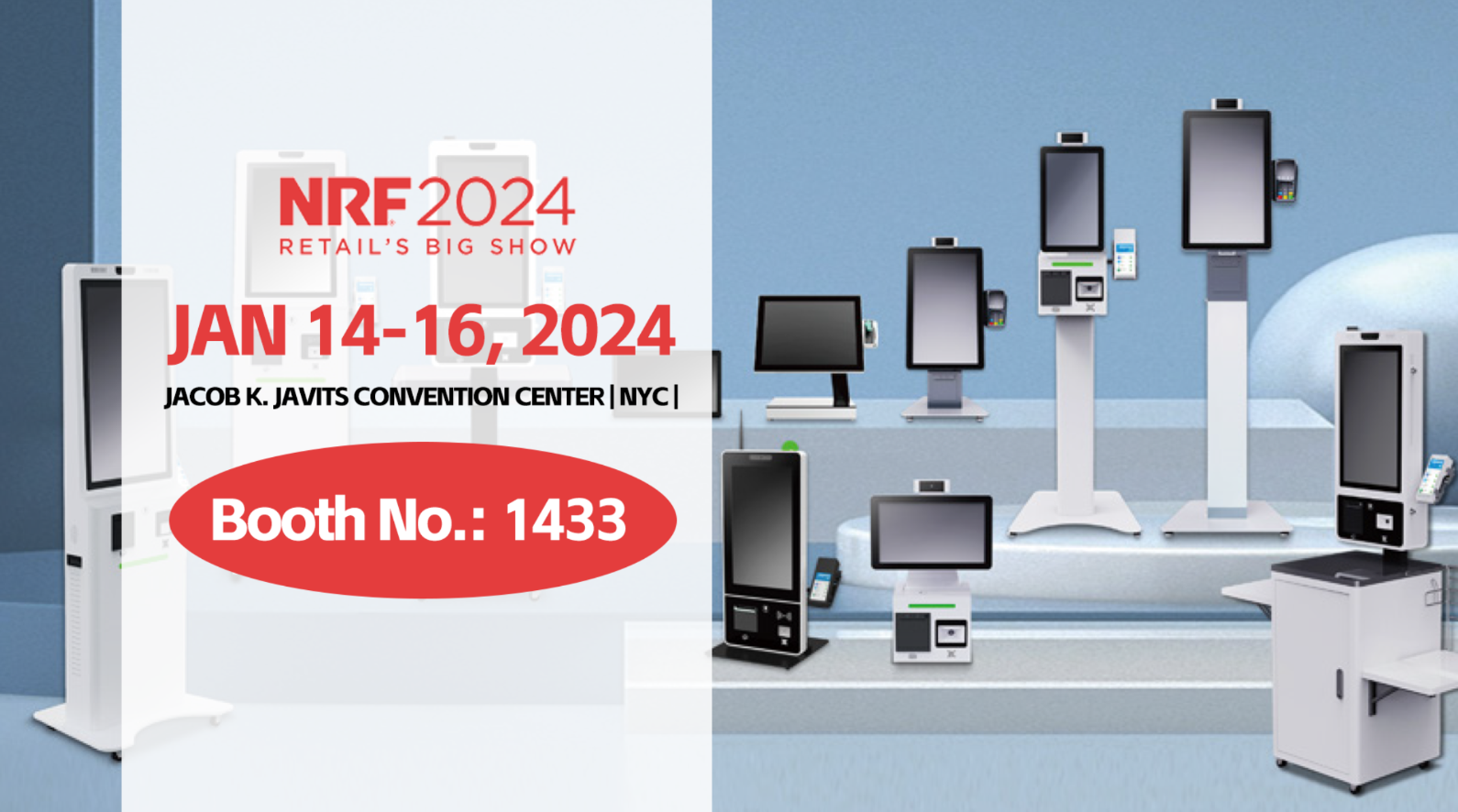 Inilabas ng Sui-Yi ang Cutting-Edge na Self-Service Kiosk sa NRF 2024 Retail's Big Show