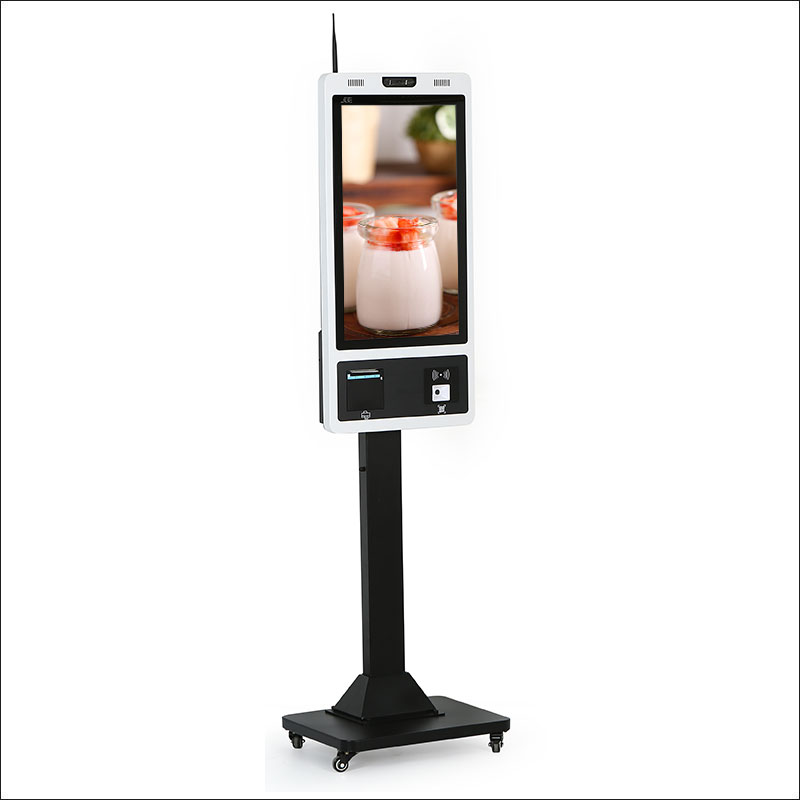 Mga Restaurant Self Payment Floor Stand Kiosk