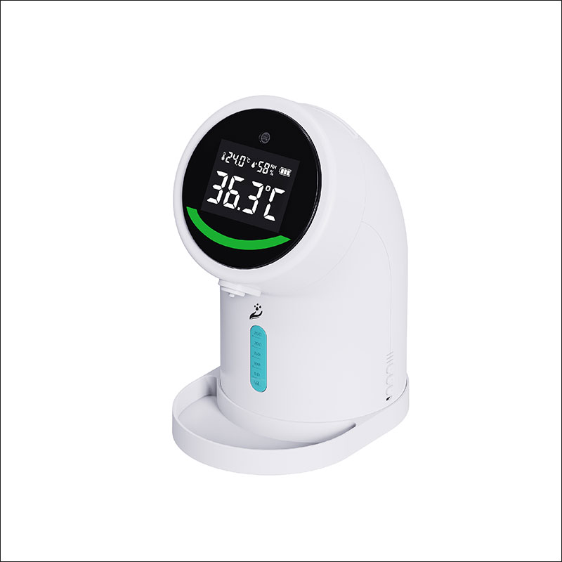 Wall Mount Foam Automatic Soap Dispenser Thermometer